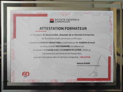 attestation formateur dtochs industrie